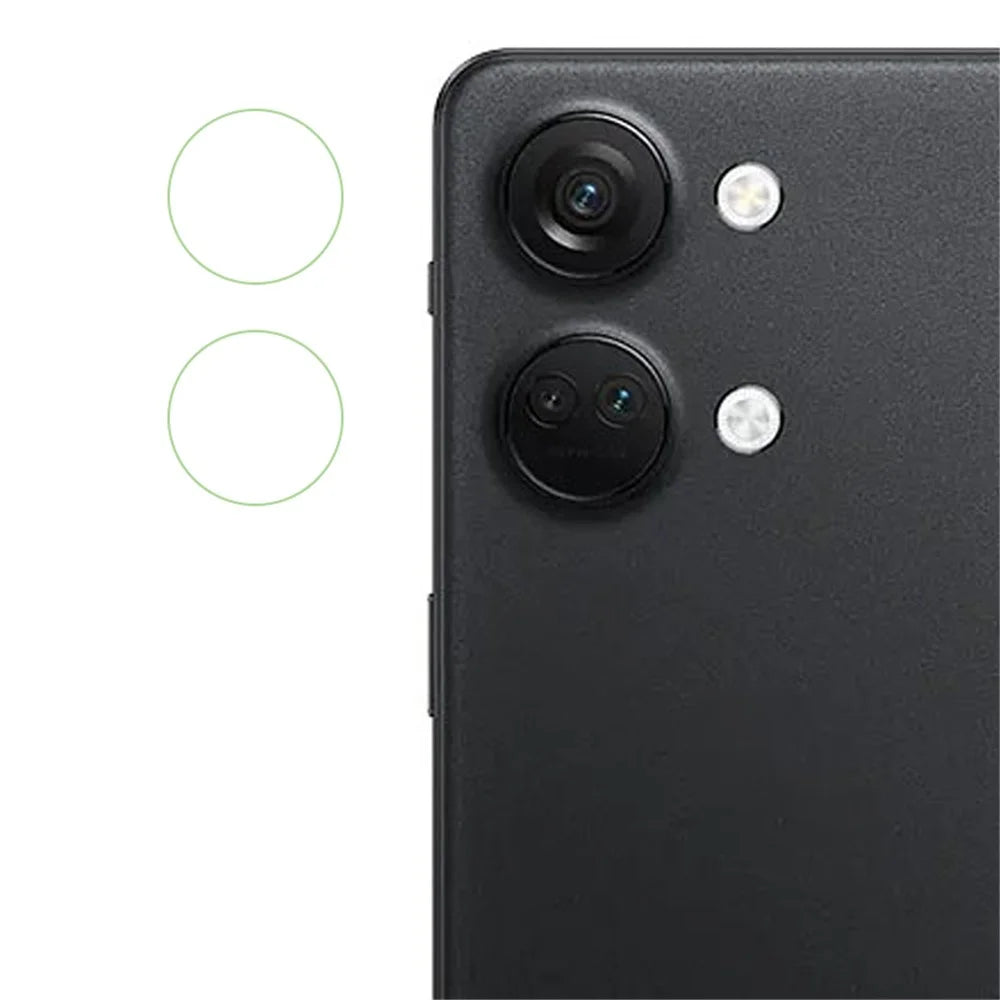 2Pcs / Set For OnePlus Nord 3 5G / Ace 2V 5G / Nord CE 3 Lite 5G / Nord N30 5G / Oppo K11x 5G / K11 5G Camera Lens Protector 2.5D Arc Edge Tempered Glass Phone Lens Film - 1