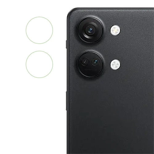 2Pcs / Set For OnePlus Nord 3 5G / Ace 2V 5G / Nord CE 3 Lite 5G / Nord N30 5G / Oppo K11x 5G / K11 5G Camera Lens Protector 2.5D Arc Edge Tempered Glass Phone Lens Film - 1