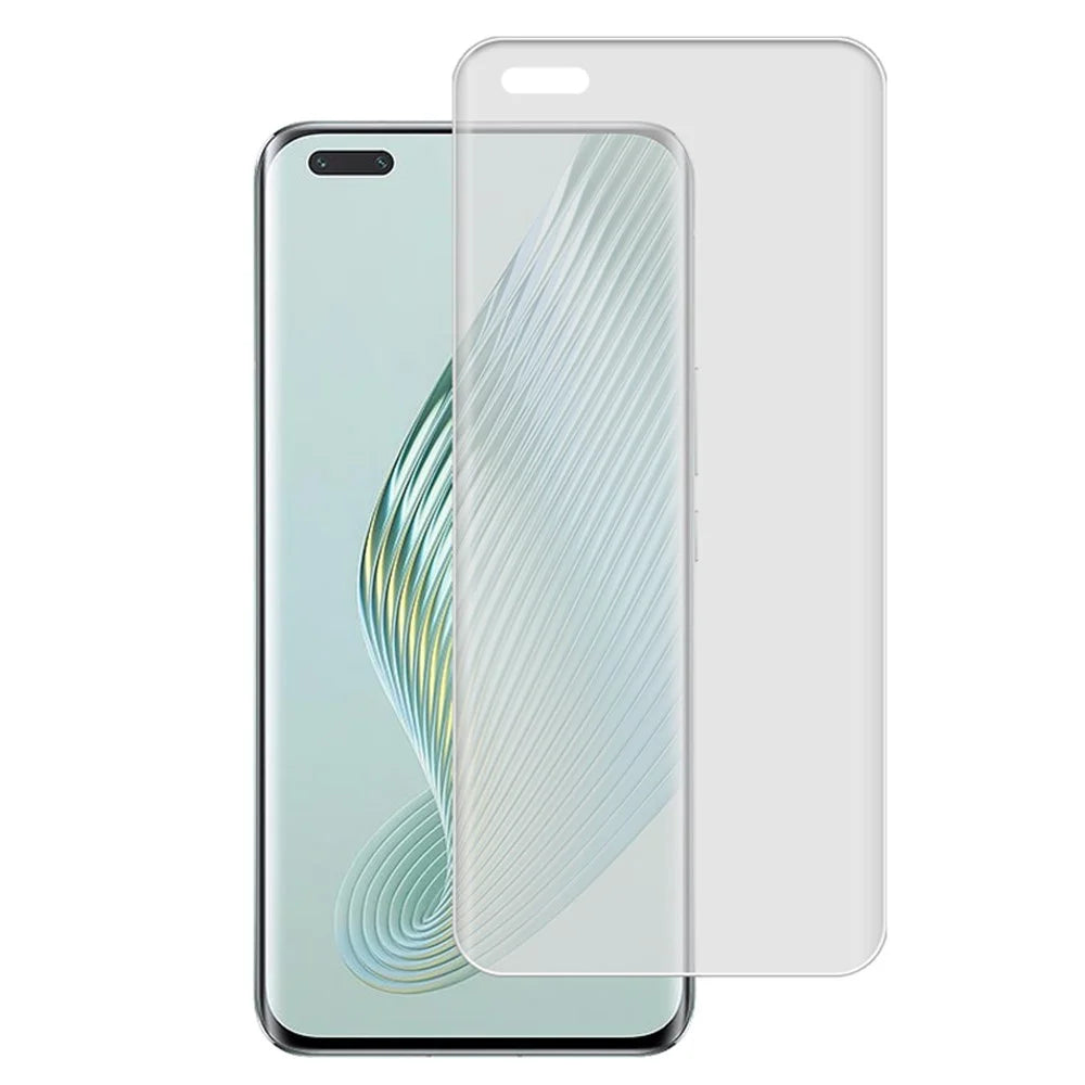 For Honor Magic5 Pro Ceramic Silicon Carbide Curved Screen Protector HD Clear Phone Full Screen Film - 1