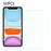 50Pcs Tempered Glass Screen Protector for iPhone 11 6.1 inch HD Screen Film Arc Edge Anti-Dust Screen Protector (No Package, with Wipes Set, Dust-absorber, Guide Sticker) - 1