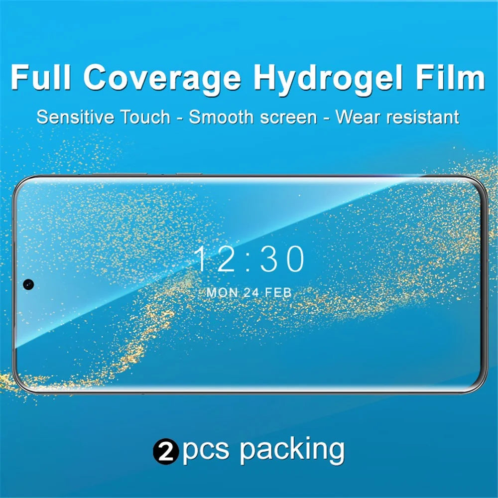 IMAK 2Pcs  /  Set Hydrogel Film III Soft TPU Screen Film for Huawei P60 / P60 Pro Clear Full Screen Protector - 4