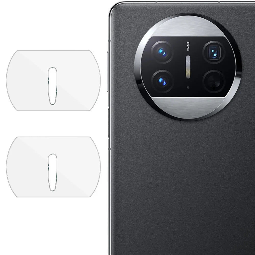 IMAK 2Pcs / Set For Huawei Mate X3 5G Transparent Rear Camera Lens Protector Tempered Glass Film - 1