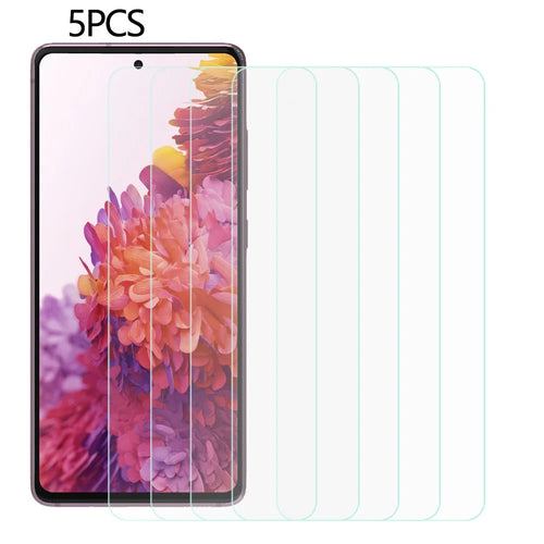 5PCS For Samsung Galaxy S20 FE 5G / S20 FE / S20 FE 2022 / S20 Lite 0.3mm 2.5D Arc Tempered Glass Screen Film - 1