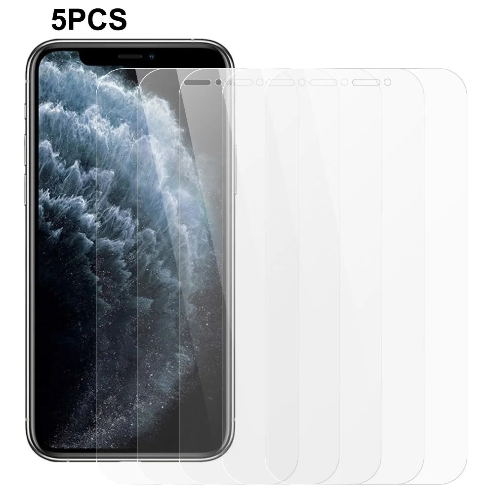 5Pcs / Set Tempered Glass Screen Protector for iPhone 11 , 2.5D 0.3mm Anti-explosion Phone Screen Film - 1