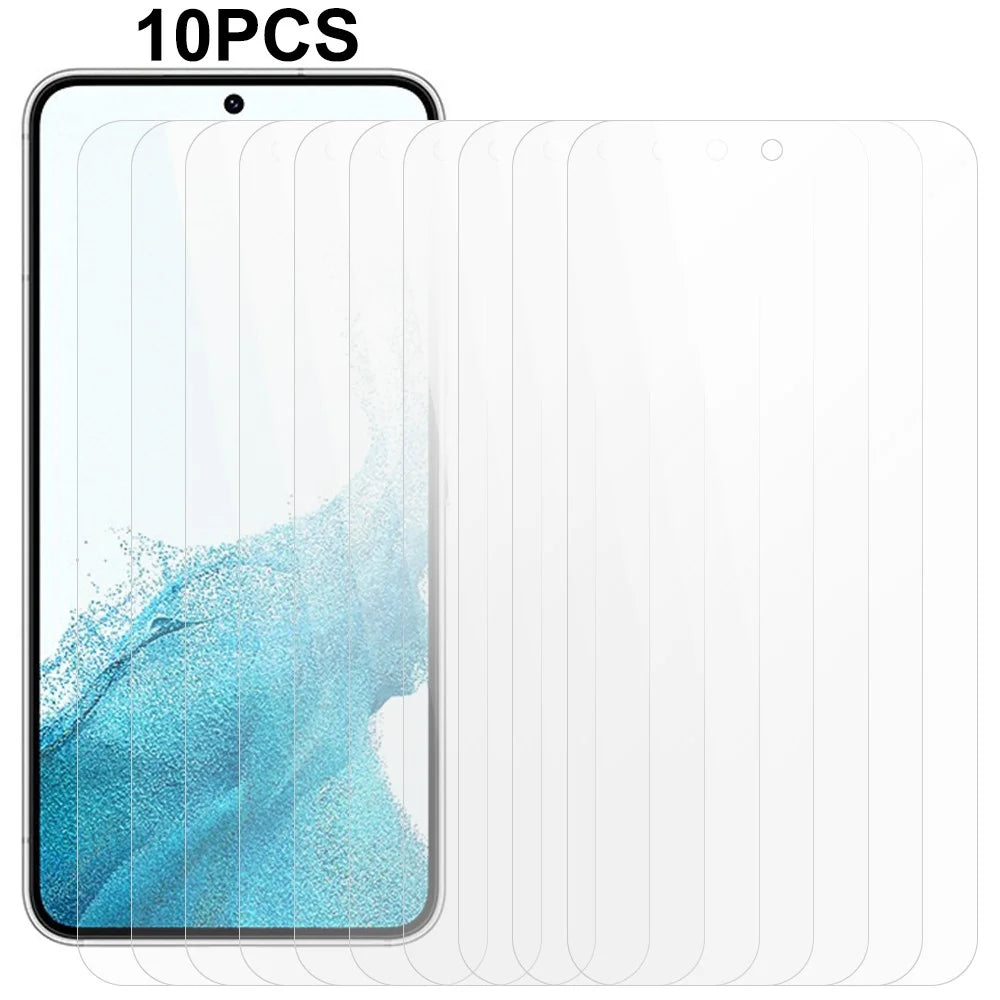 10Pcs / Set For Samsung Galaxy S22 5G / S23 Screen Protector 2.5D 0.3mm Phone Tempered Glass Film - 1