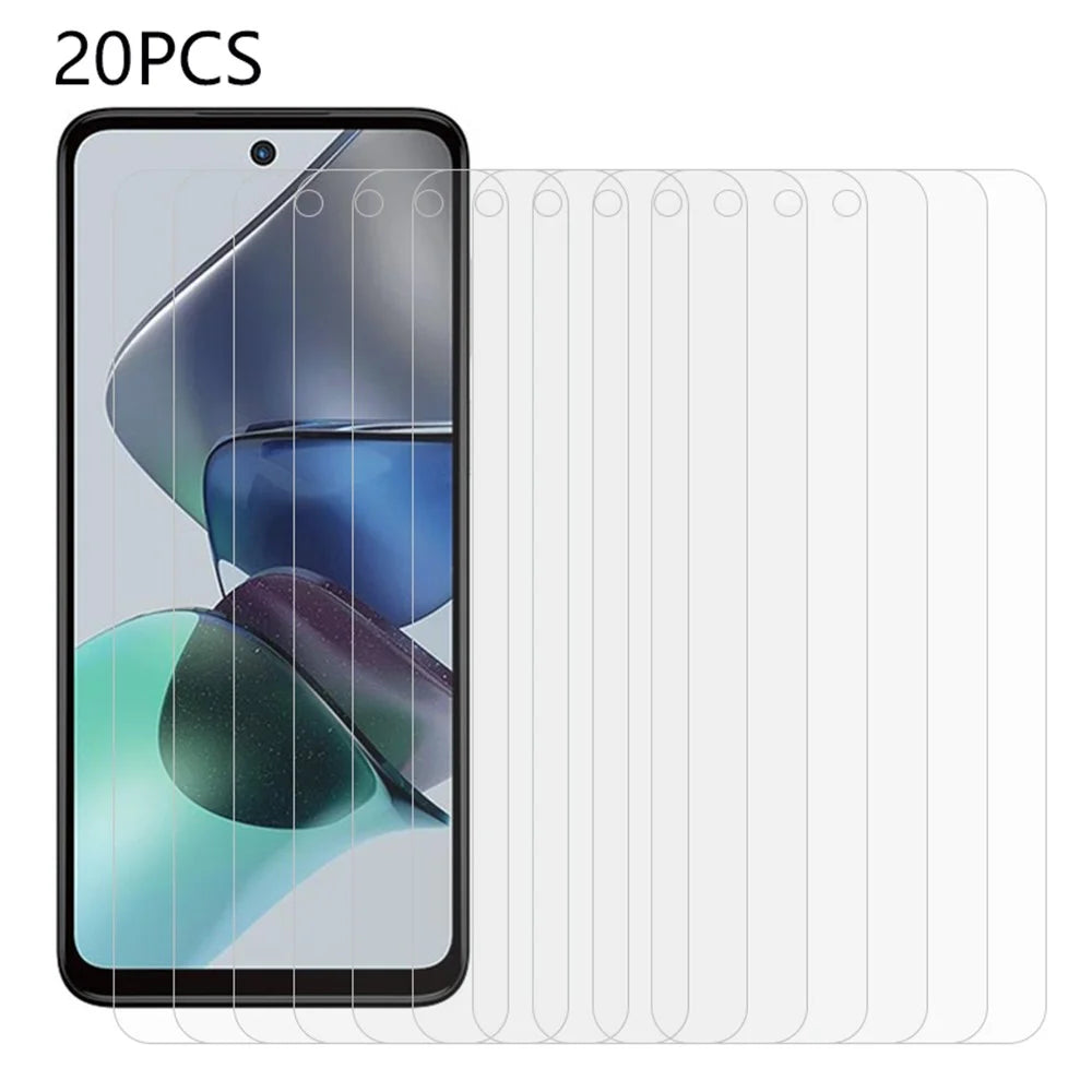 20PCS For Motorola Moto G23 4G 0.3mm 2.5D Tempered Glass Film HD Clear Cell Phone Screen Protector - 1