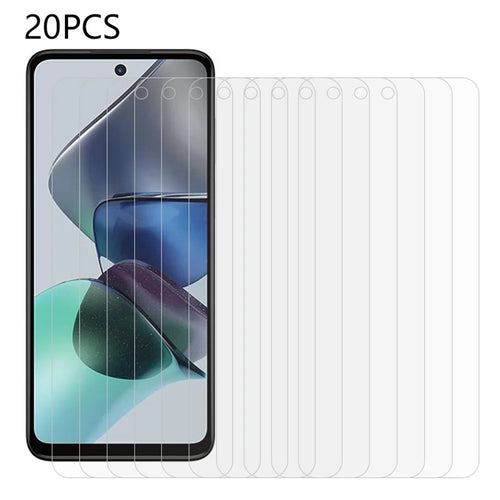 20PCS For Motorola Moto G23 4G 0.3mm 2.5D Tempered Glass Film HD Clear Cell Phone Screen Protector - 1