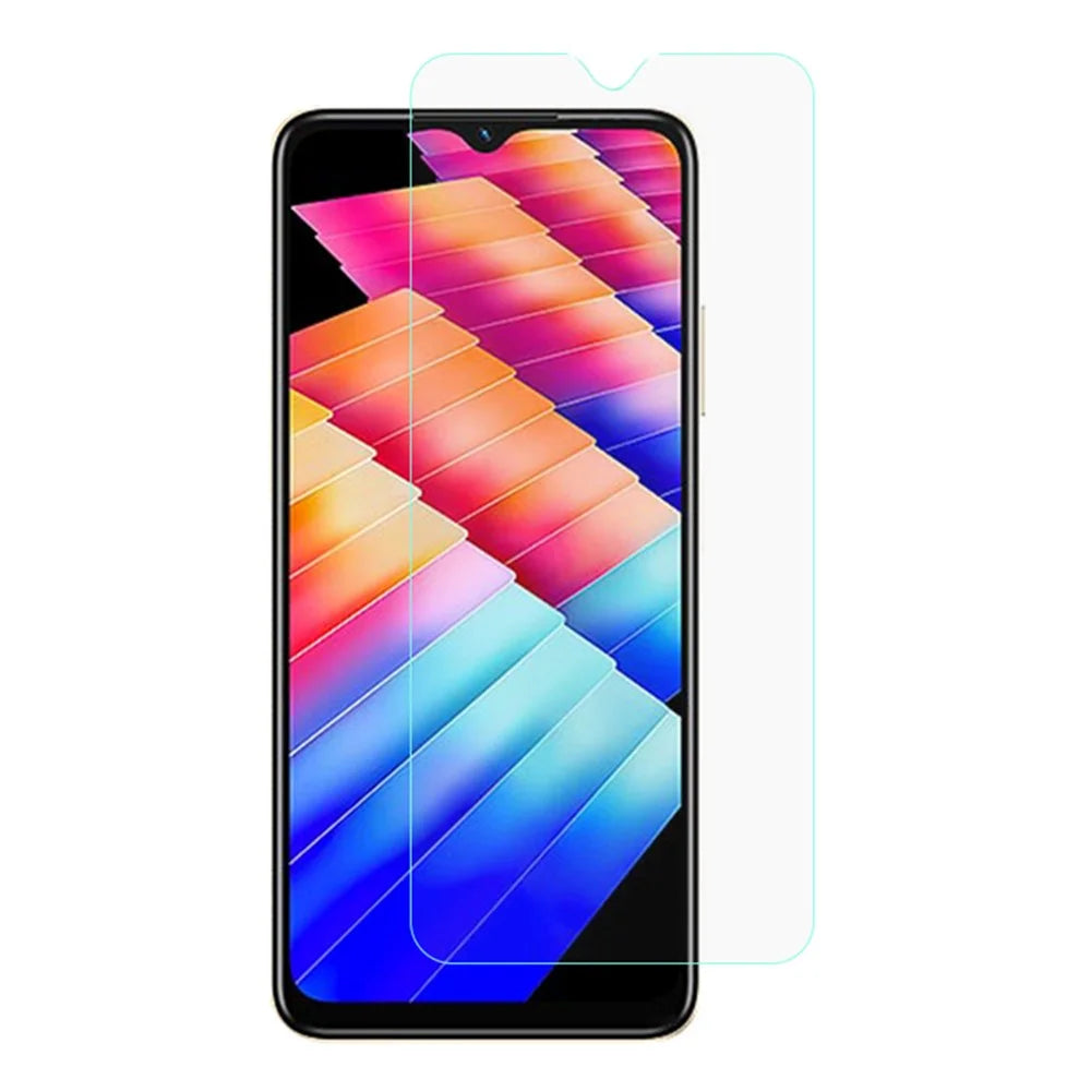 For Infinix Hot 30i Anti-Explosion 0.3mm Tempered Glass Phone Screen Protector Arc Edge Screen Film - 1