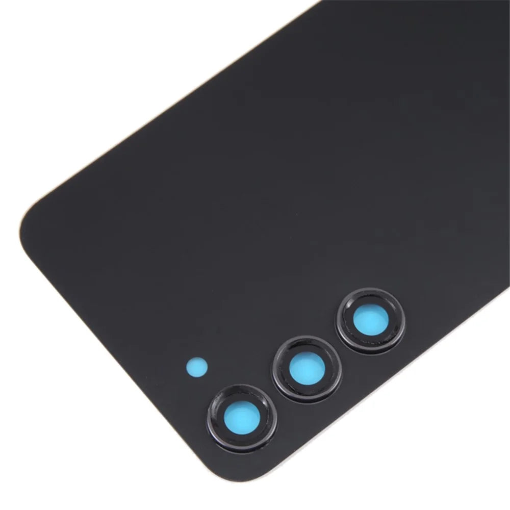 For Samsung Galaxy S23+ S916 Battery Housing with Adhesive Sticker + Camera Lens Cover - Phantom Black - 4