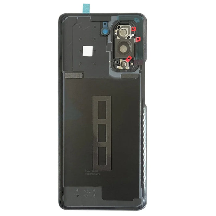 For Huawei nova 10 Pro 4G Back Battery Housing Cover with Camera Ring Lens Cover Spare Part (without Logo) - Black - 3