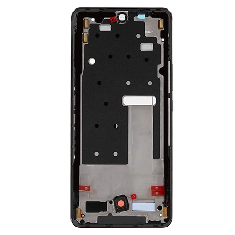 For Honor 50 5G OEM Front Housing Frame Phone Replacement Part (without Logo) - Gold - 2