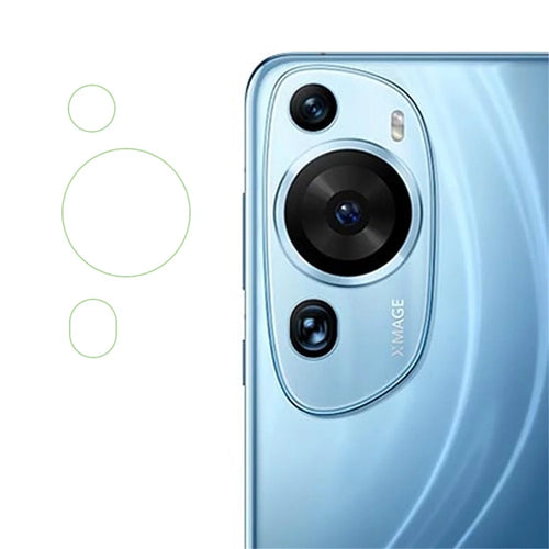For Huawei P60 Art Soft Soda-Lime Glass HD Lens Film Anti-Explosion Rear Camera Lens Protector - 1