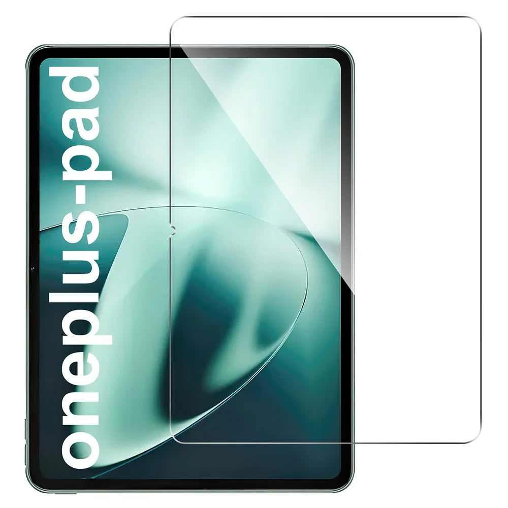 For OnePlus Pad Tempered Glass Film 2.5D Straight Edge Anti-explosion Tablet Full Screen Protector - 1