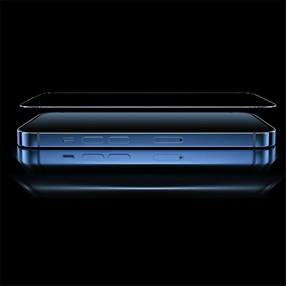 WEKOME King Kong Vacha Series For iPhone 13 Pro Max / 14 Plus Anti-Scratch Phone Screen Film 9D Curved HD High Aluminum-silicon Glass Screen Protector - 3