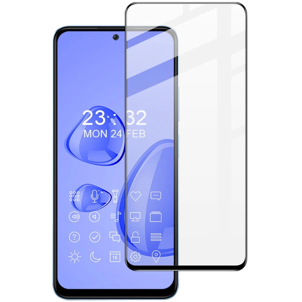 IMAK Pro+ Series Screen Protector for Realme C55 , 9H Hardness Tempered Glass Film HD Full Screen Film - 1
