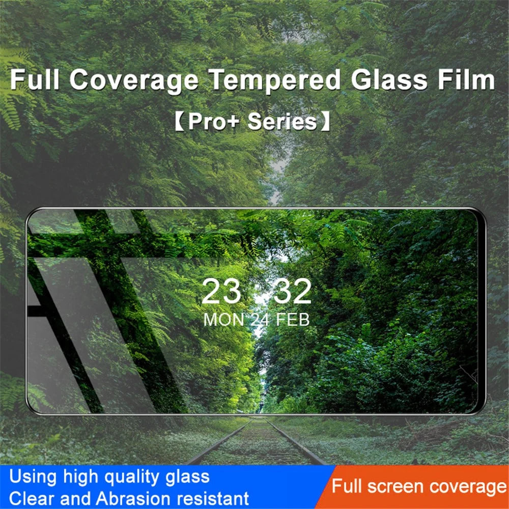 IMAK Pro+ Series Screen Protector for Realme C55 , 9H Hardness Tempered Glass Film HD Full Screen Film - 3