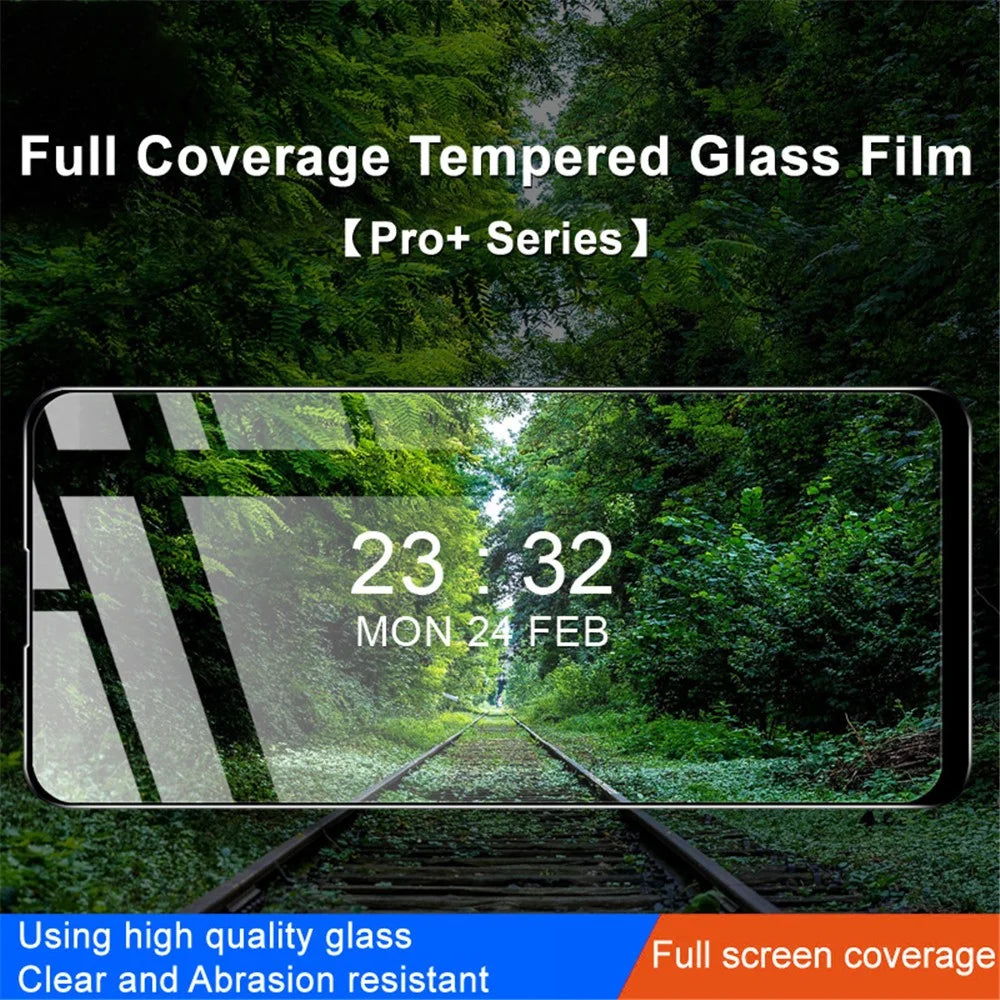 IMAK Pro+ Series Screen Protector for Oppo Reno8 T 4G Anti-Dust 9H Hardness Tempered Glass HD Film - 3