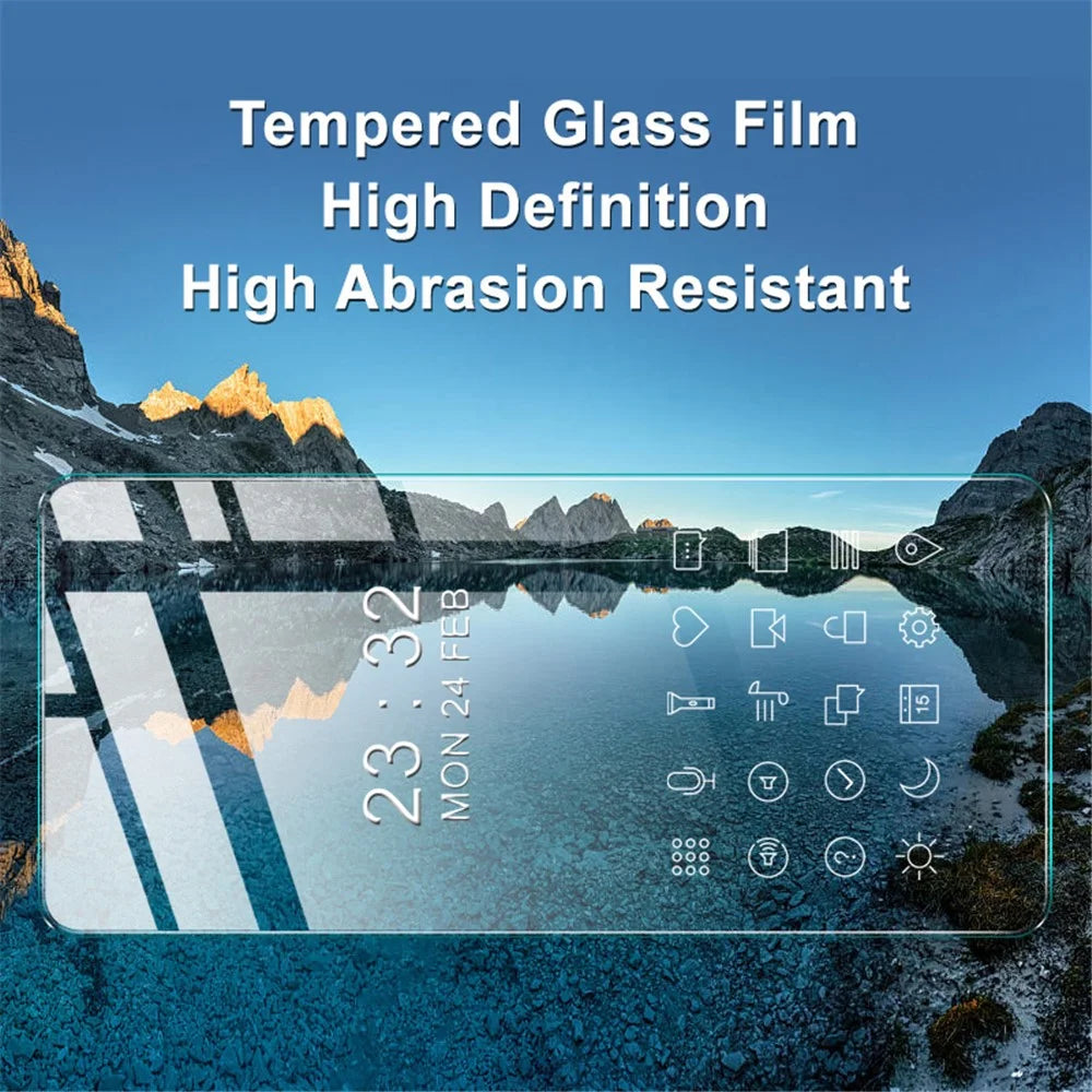 IMAK H Series for Oppo Reno8 T 4G Shatter-proof Phone Screen Film Tempered Glass Ultra Clear Screen Protector - 3