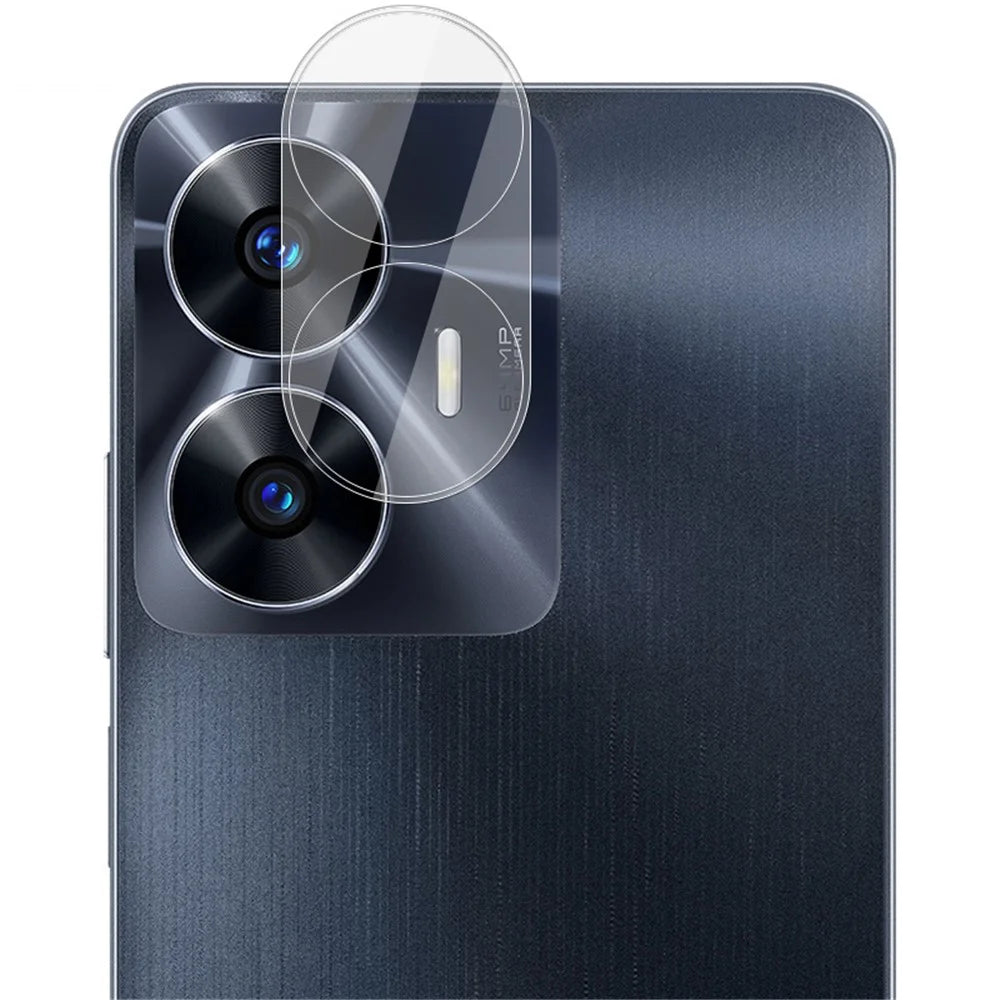 IMAK For Realme C55 Fingerprint Free Integrated Lens Film Tempered Glass Protector Acrylic Lens Cap - 2