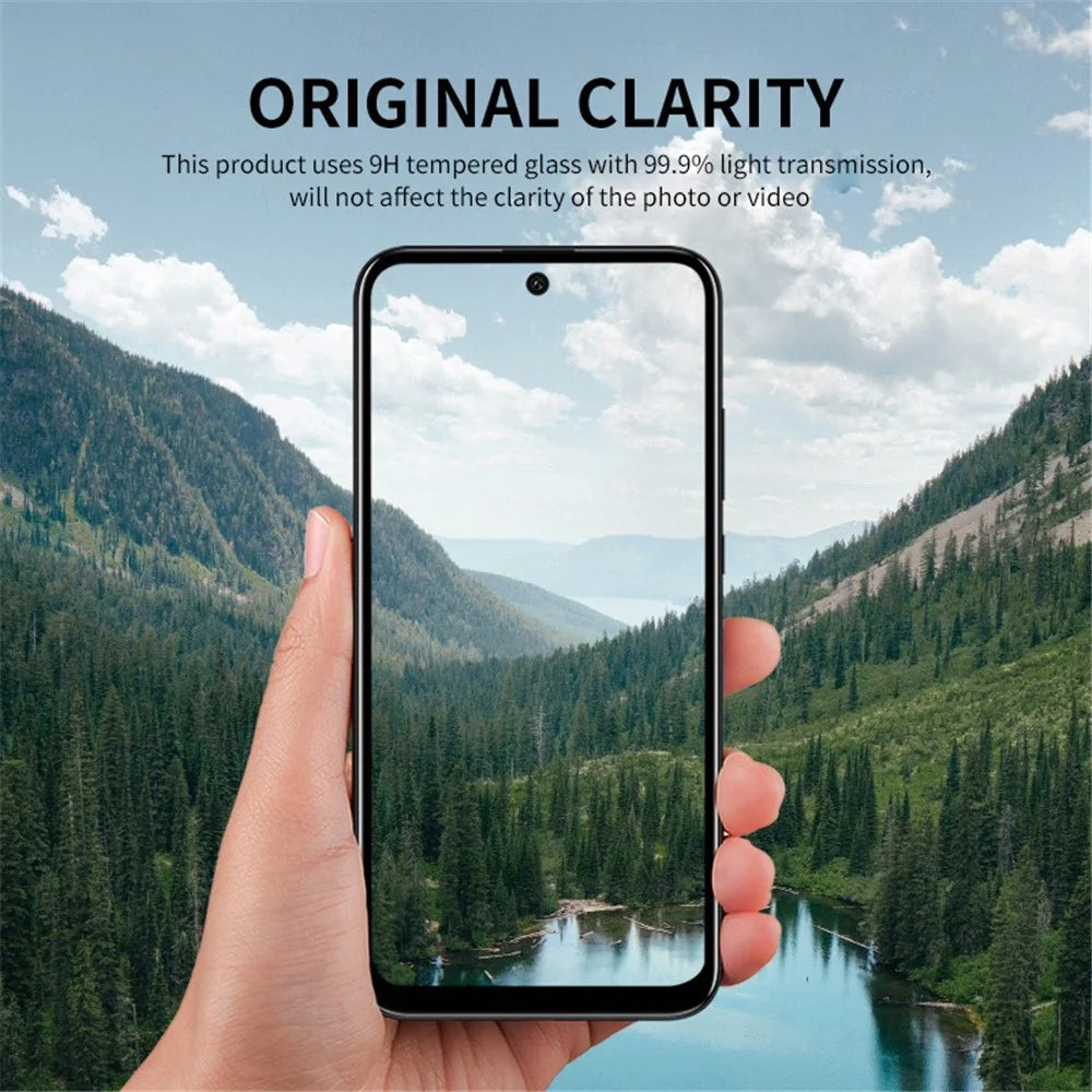 ENKAY HAT PRINCE For Huawei P60 / P60 Pro / P60 Art Camera Lens Protector Aluminum Alloy Trim Tempered Glass Rear Lens Film - Black - 5