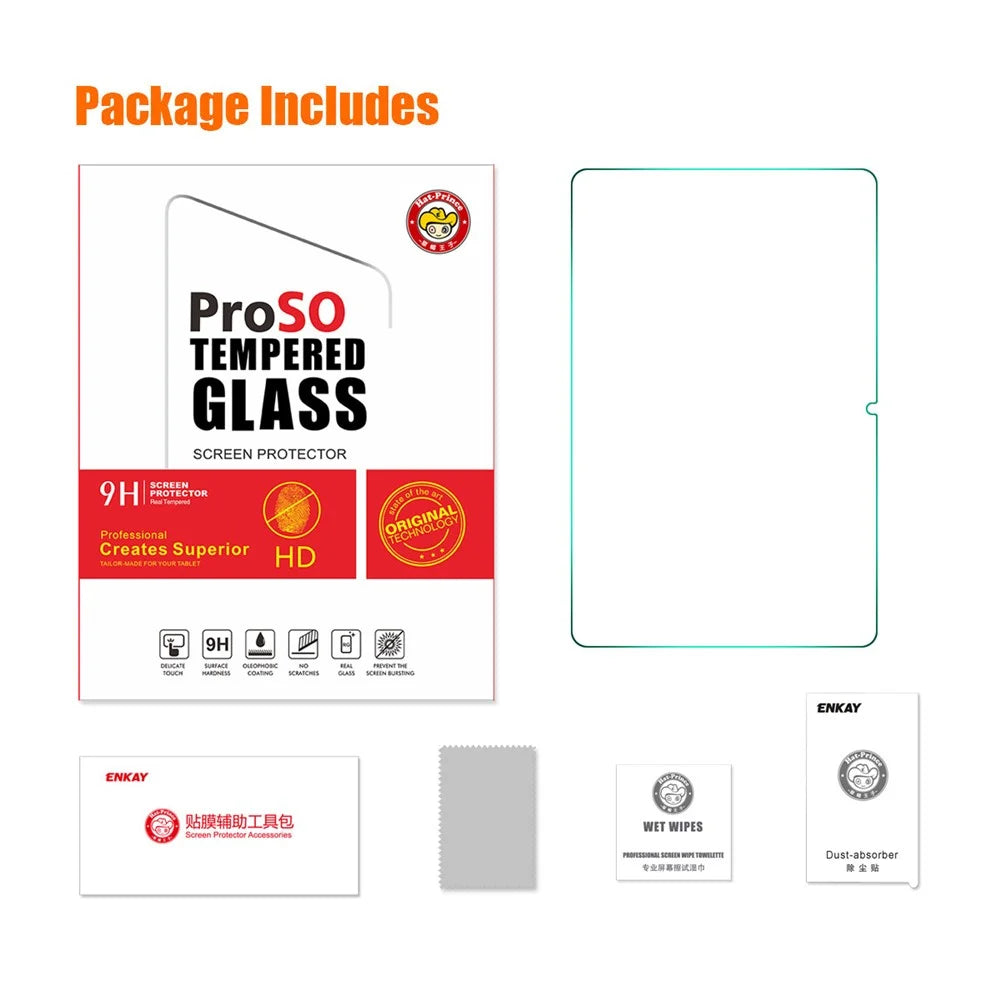 ENKAY HAT PRINCE For Huawei MatePad 11 (2023) Tempered Glass Tablet Screen Protector 0.33mm 9H 2.5D Film - 7