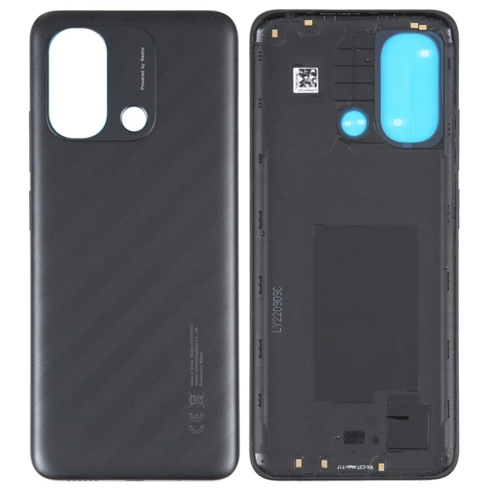 For Xiaomi Redmi 12C 4G OEM Rear Housing Back Cover Replacement - Black - 1