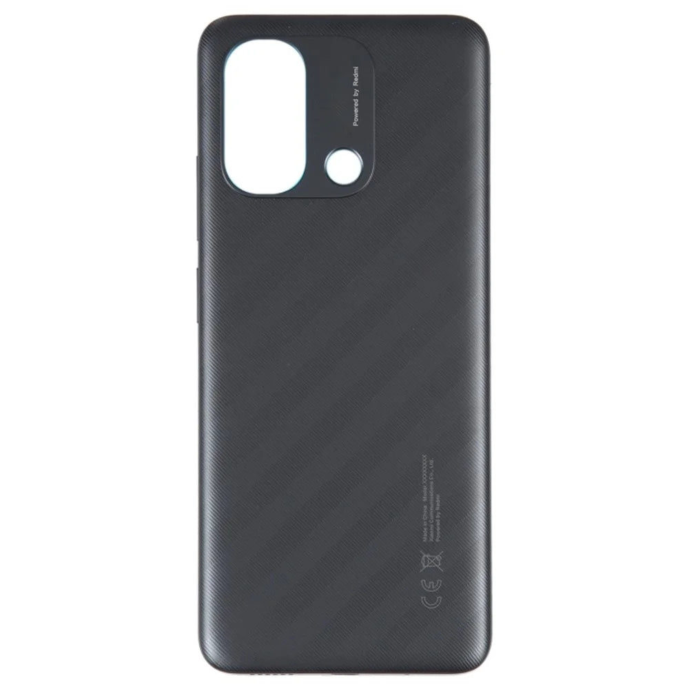 For Xiaomi Redmi 12C 4G OEM Rear Housing Back Cover Replacement - Black - 2