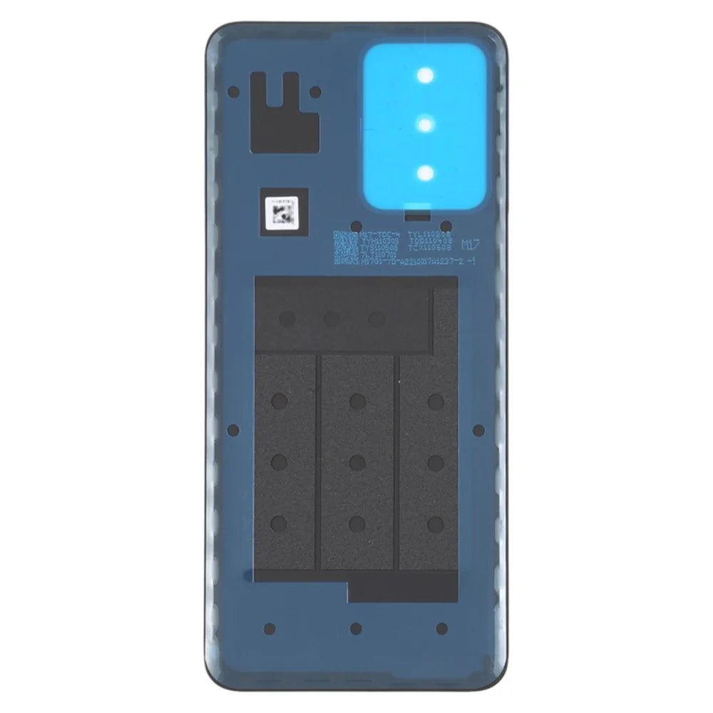 For Xiaomi Redmi Note 12 5G (India) / (Global) OEM Rear Housing Back Cover Replacement - Black - 3