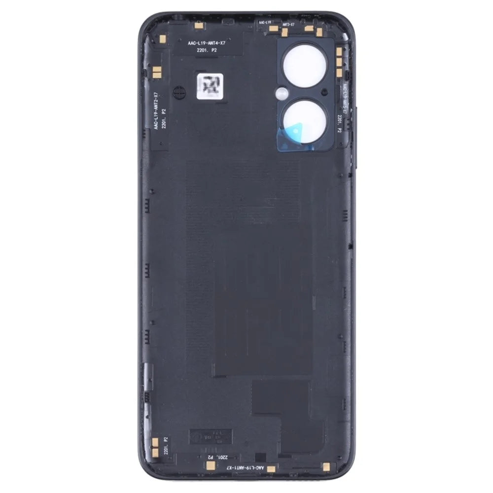For Xiaomi Poco M4 5G / Poco M4 5G (India) / Redmi Note 11R 5G OEM Rear Housing Back Cover Replacement - Black - 3