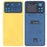For Xiaomi Poco X4 Pro 5G Back Battery Housing Cover Replacement Part (Without Lens) - Yellow - 1