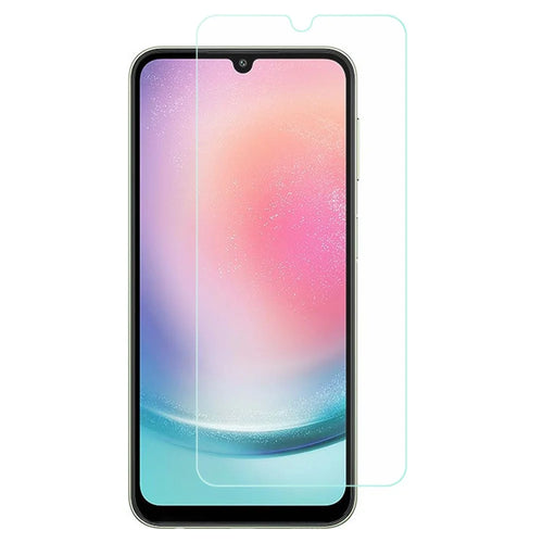 For Samsung Galaxy A24 4G (162.1 x 77.6 x 8.3mm) 0.3mm Arc Edge Anti-explosion Film Phone Screen Tempered Glass Screen Protector - 1