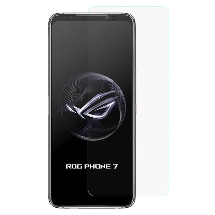 For Asus ROG Phone 7 5G Tempered Glass Anti-explosion Screen Protector 0.3mm Arc Edge Screen Film - 1