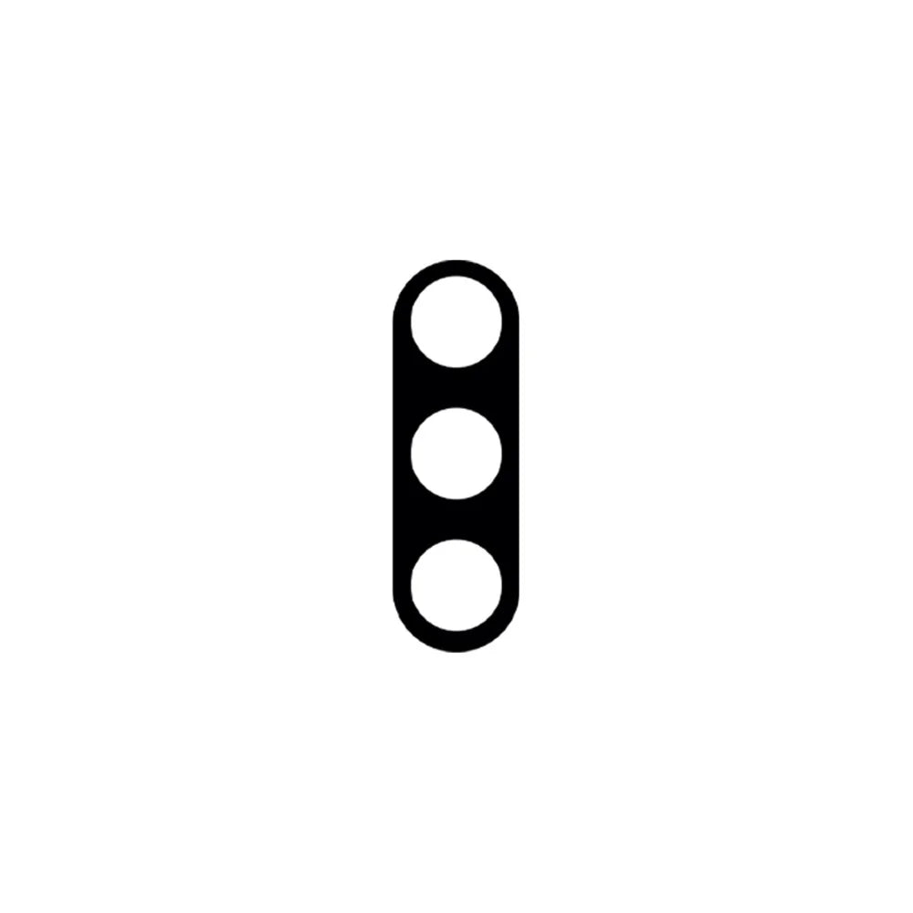 For Samsung Galaxy A54 5G Silk Printing Tempered Glass Lens Film Anti-scratch Camera Lens Protector - Black - 2