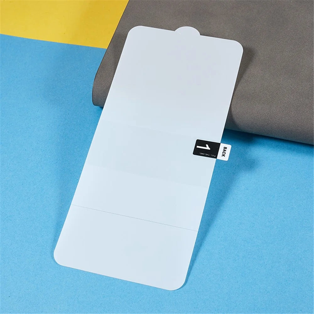 For Oppo A78 5G High Sensitivity Soft PET Phone Screen Protector Ultra Clear Full Coverage Hydrogel Film - 4