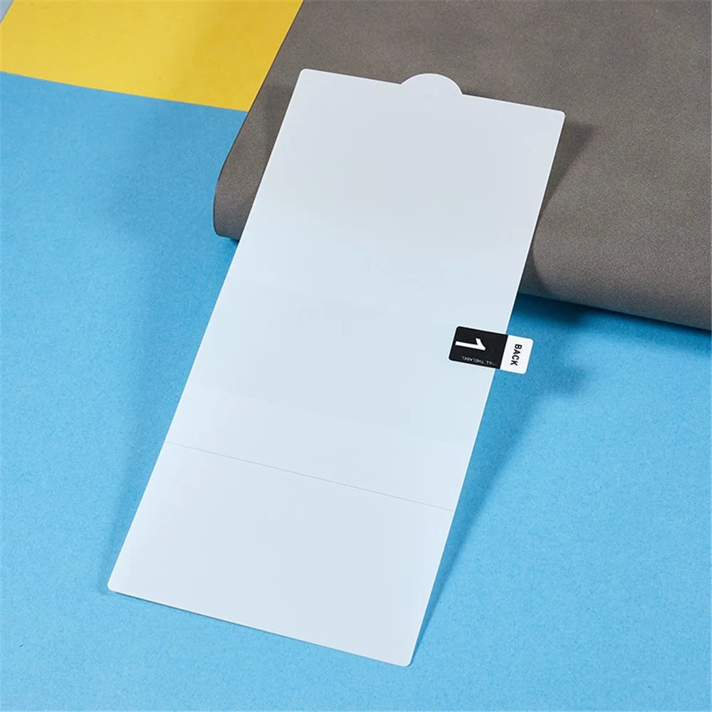 For Meizu 20 Anti-Scratch High Transparency Full Cover Screen Hydrogel Film Soft PET Screen Protector - 4