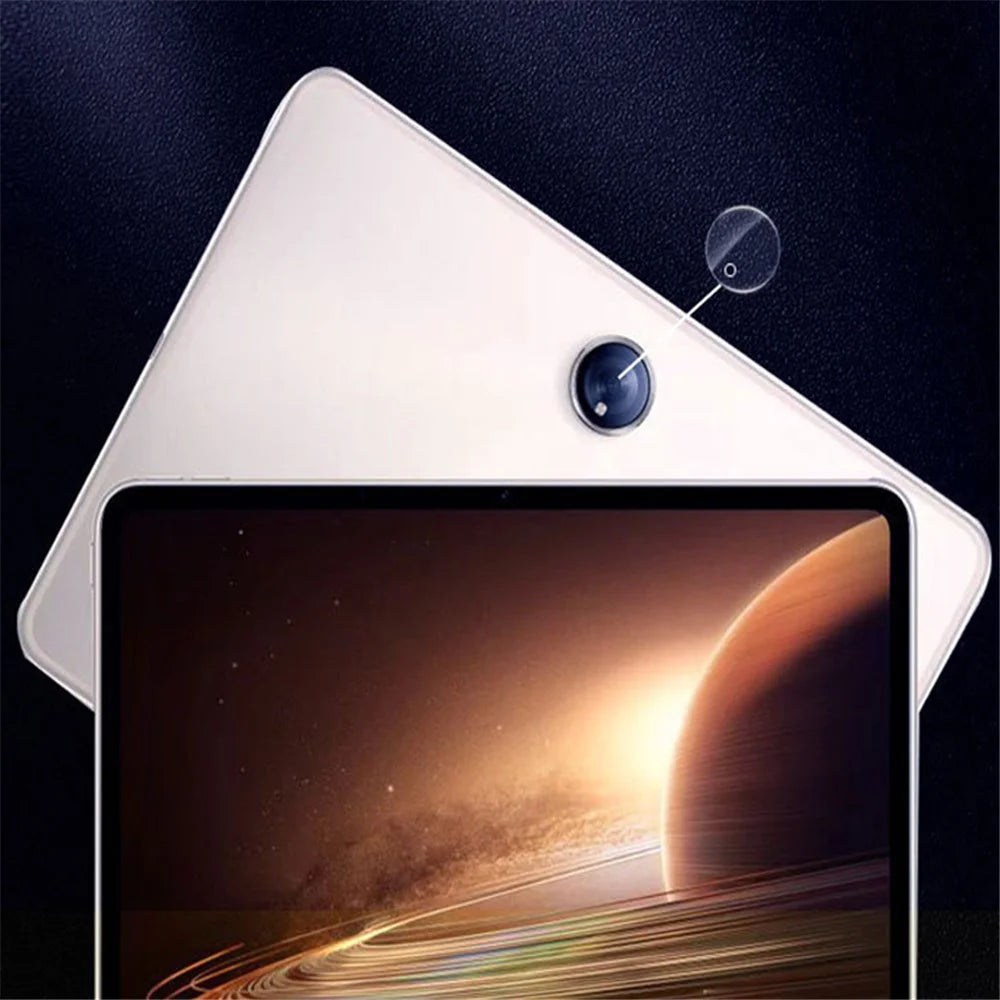 2Pcs / Set For Oppo Pad 2 Tempered Glass Camera Lens Protector 3D Arc Edge Clear Back Camera Lens Film - 2
