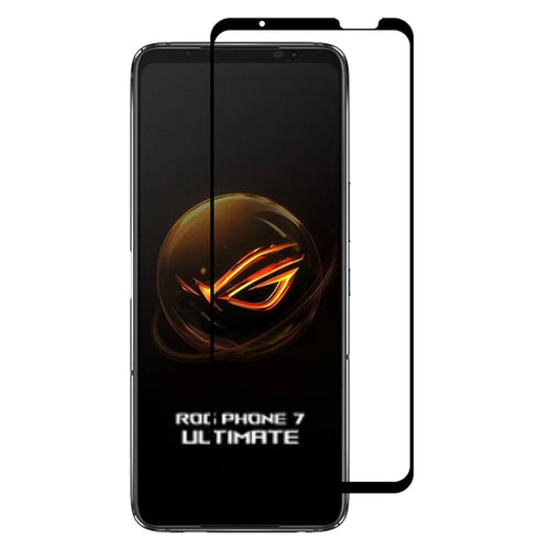 RURIHAI For Asus ROG Phone 7 Ultimate 5G Screen Protector Clear High Aluminum-silicon Glass Secondary Hardening Film - 1