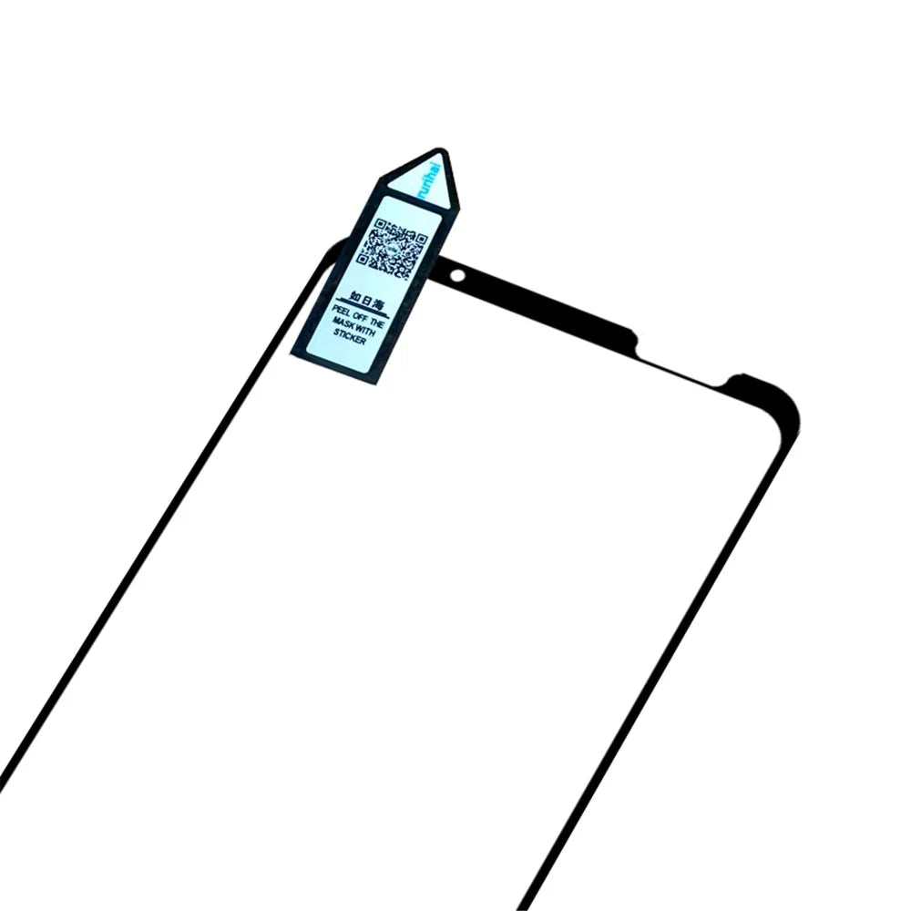 RURIHAI For Asus ROG Phone 7 Pro High Aluminum-silicon Glass Phone Screen Protector Full Glue Secondary Hardening Film - 5