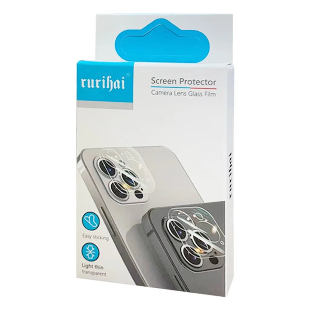 RURIHAI For Oppo Find X6 Pro 3D Phone Camera Lens Protector High Aluminum-silicon Glass Camera Lens Film - 4