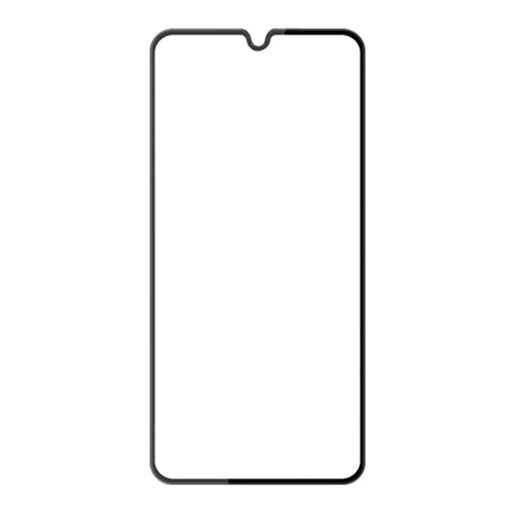 AMORUS 2Pcs For Samsung Galaxy A24 4G (162.1 x 77.6 x 8.3mm) Silk Printing Phone Full Screen Protector Full Glue Tempered Glass Film - Black - 2