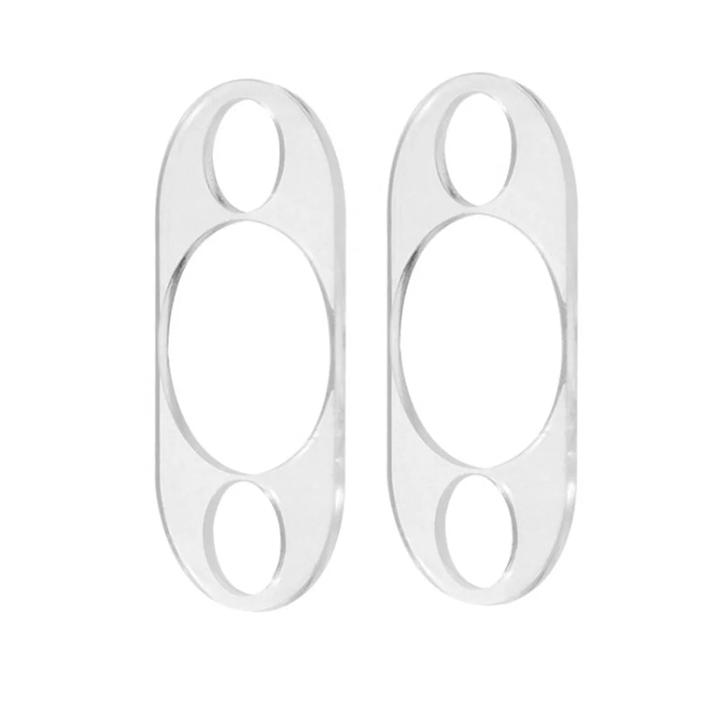 2Pcs / Set For Huawei nova 11 Pro / nova 11 Ultra 3D Arc Edge Camera Lens Protector HD Clear Tempered Glass Lens Film - 1