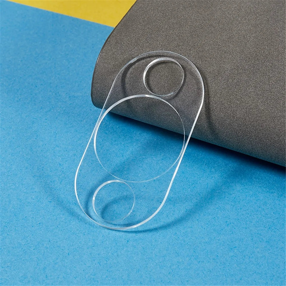 2Pcs / Set For Huawei nova 11 Pro / nova 11 Ultra 3D Arc Edge Camera Lens Protector HD Clear Tempered Glass Lens Film - 2