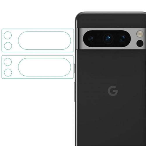 2Pcs / Set Tempered Glass Camera Lens Film for Google Pixel 8 Pro , 2.5D Arc Edge Ultra Clear Lens Protector - 1