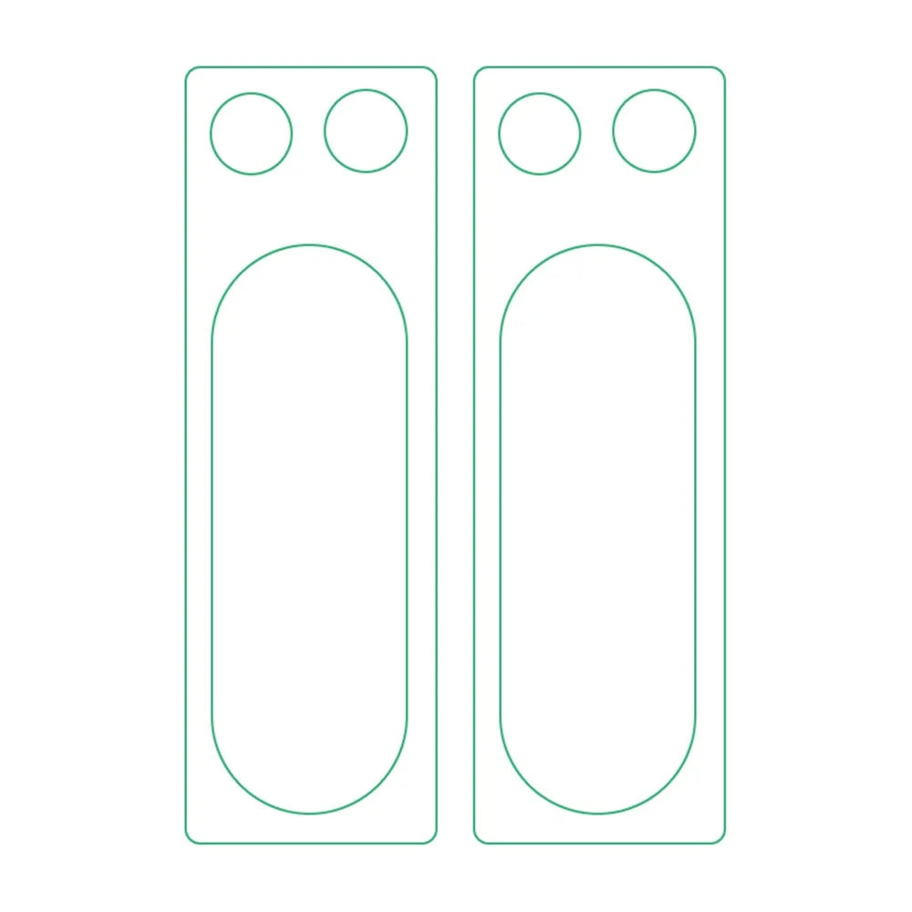 2Pcs / Set Tempered Glass Camera Lens Film for Google Pixel 8 Pro , 2.5D Arc Edge Ultra Clear Lens Protector - 2