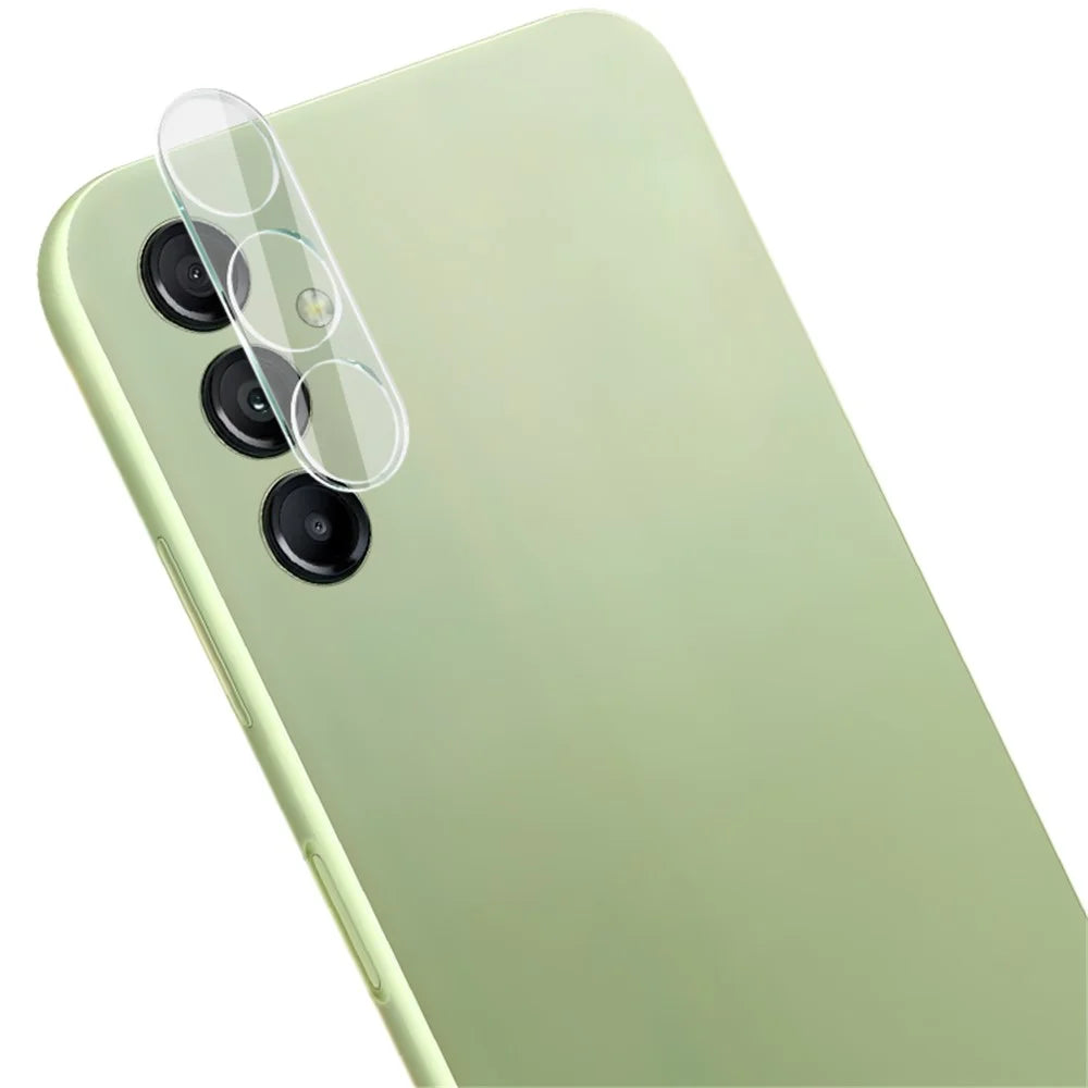 IMAK For Samsung Galaxy A24 4G (162.1 x 77.6 x 8.3mm) Tempered Glass Lens Protector Acrylic Lens Cap HD Clear Integrated Lens Film - 3