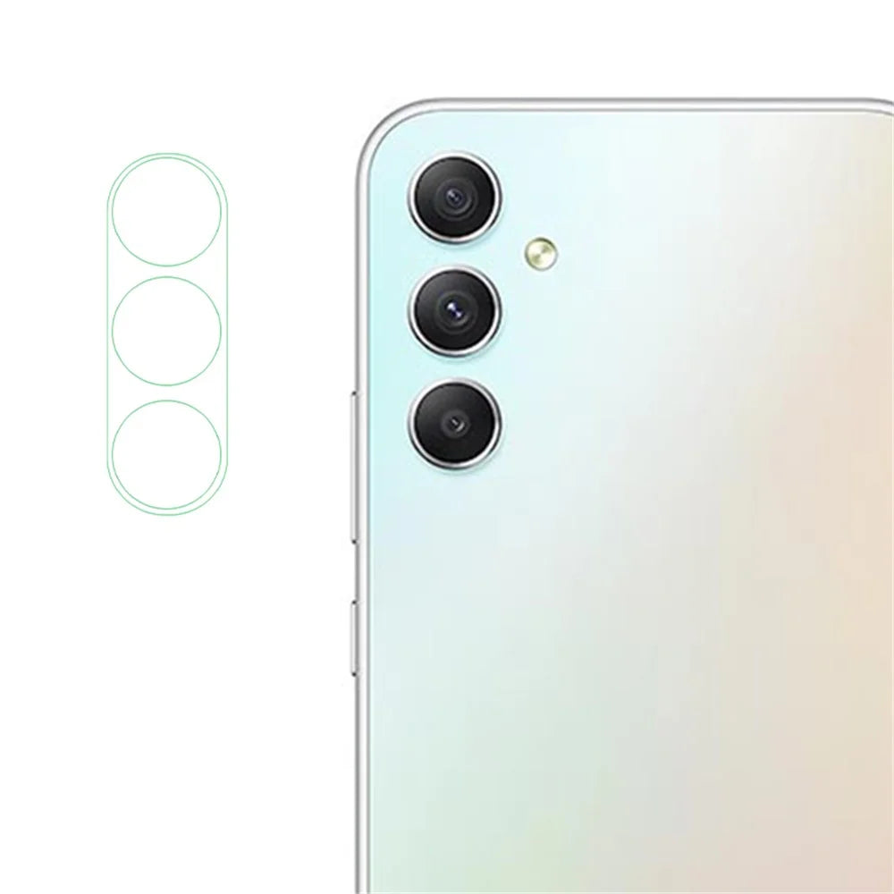 For Samsung Galaxy A34 5G Camera Lens Protector Anti-scratch HD Tempered Glass Phone Rear Lens Film - 1