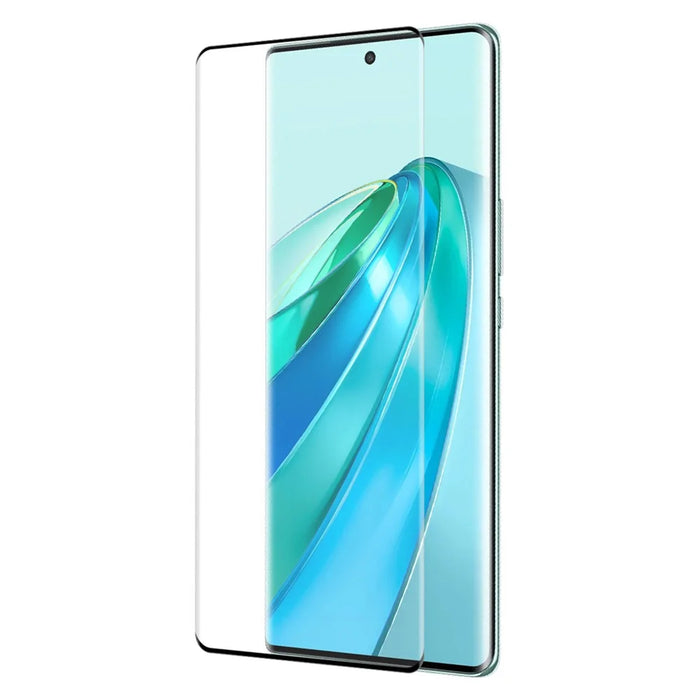 ENKAY HAT PRINCE For Honor X9a 5G / X40 5G / Magic5 Lite 5G 3D Curved Screen Protector Side Glue Tempered Glass Support Fingerprint Unlock - 1