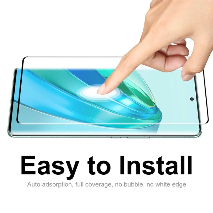 ENKAY HAT PRINCE For Honor X9a 5G / X40 5G / Magic5 Lite 5G 3D Curved Screen Protector Side Glue Tempered Glass Support Fingerprint Unlock - 5