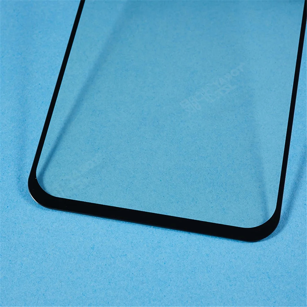 For Samsung Galaxy A34 5G Purple Light Full Screen Protector Black Edge Silk Printing Full Glue Tempered Glass Film - 4
