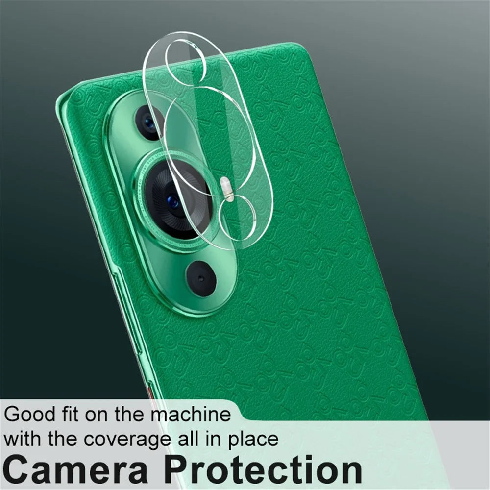 IMAK Integrated Lens Film for Huawei nova 11 Pro / nova 11 Ultra , Clear Tempered Glass Lens Protector + Acrylic Lens Cap - 3
